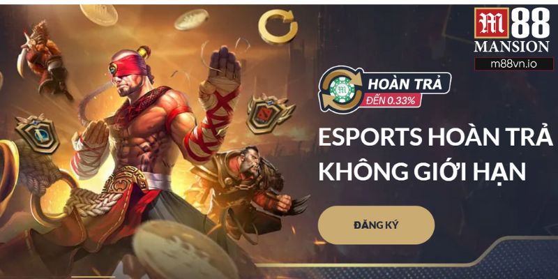 Sảnh game thể thao điện tử M88 có gì hấp dẫn