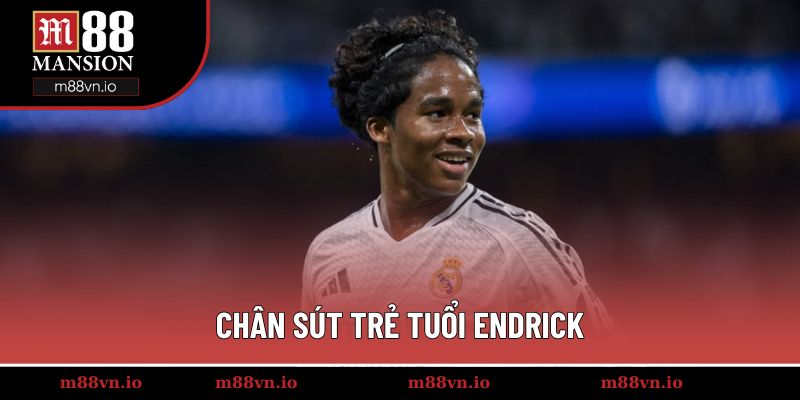 Chân sút trẻ tuổi Endrick